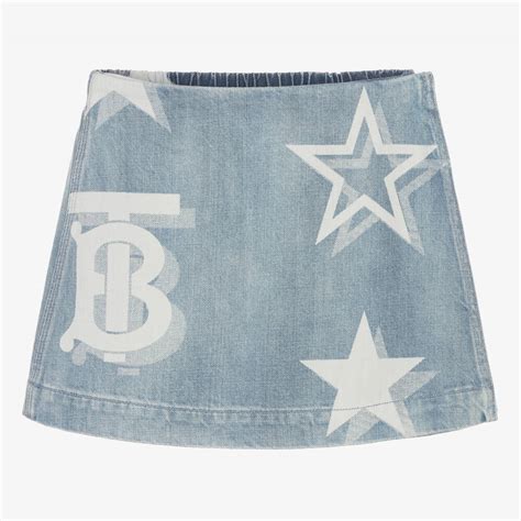 burberry blue jean skirt|burberry skirt baby girl.